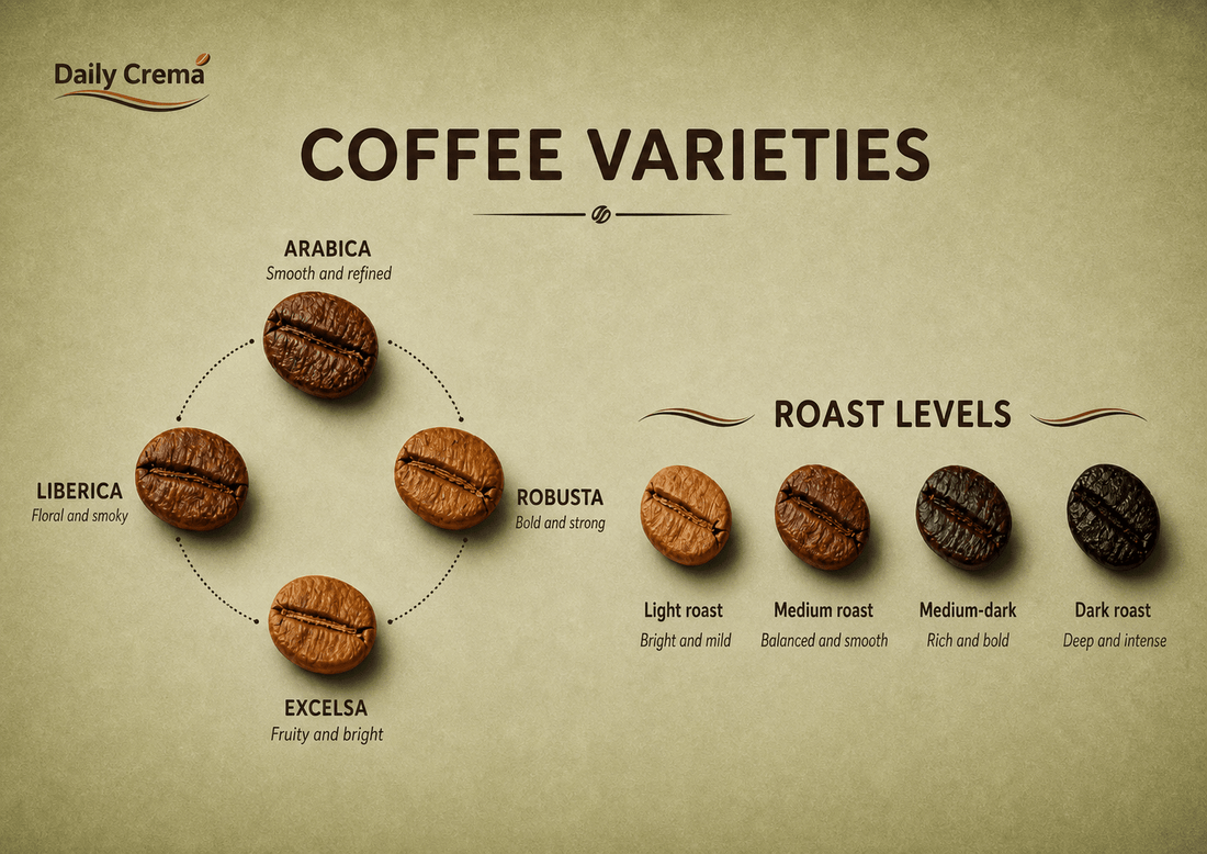 Types of Coffee Beans: What You Should Actually Be Drinking - Daily Crema