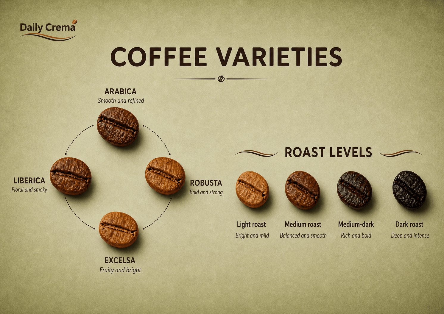 Types of Coffee Beans: What You Should Actually Be Drinking - Daily Crema