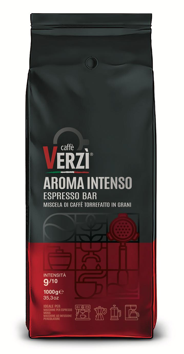 Daily Crema Verzi Coffee Aroma Intenso Espresso Bar coffee beans package