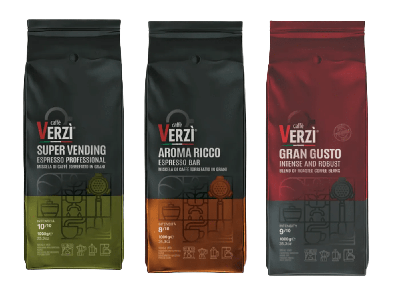 Daily Crema House Bundle - Whole beans 3kg - Italian coffee by Daily Crema