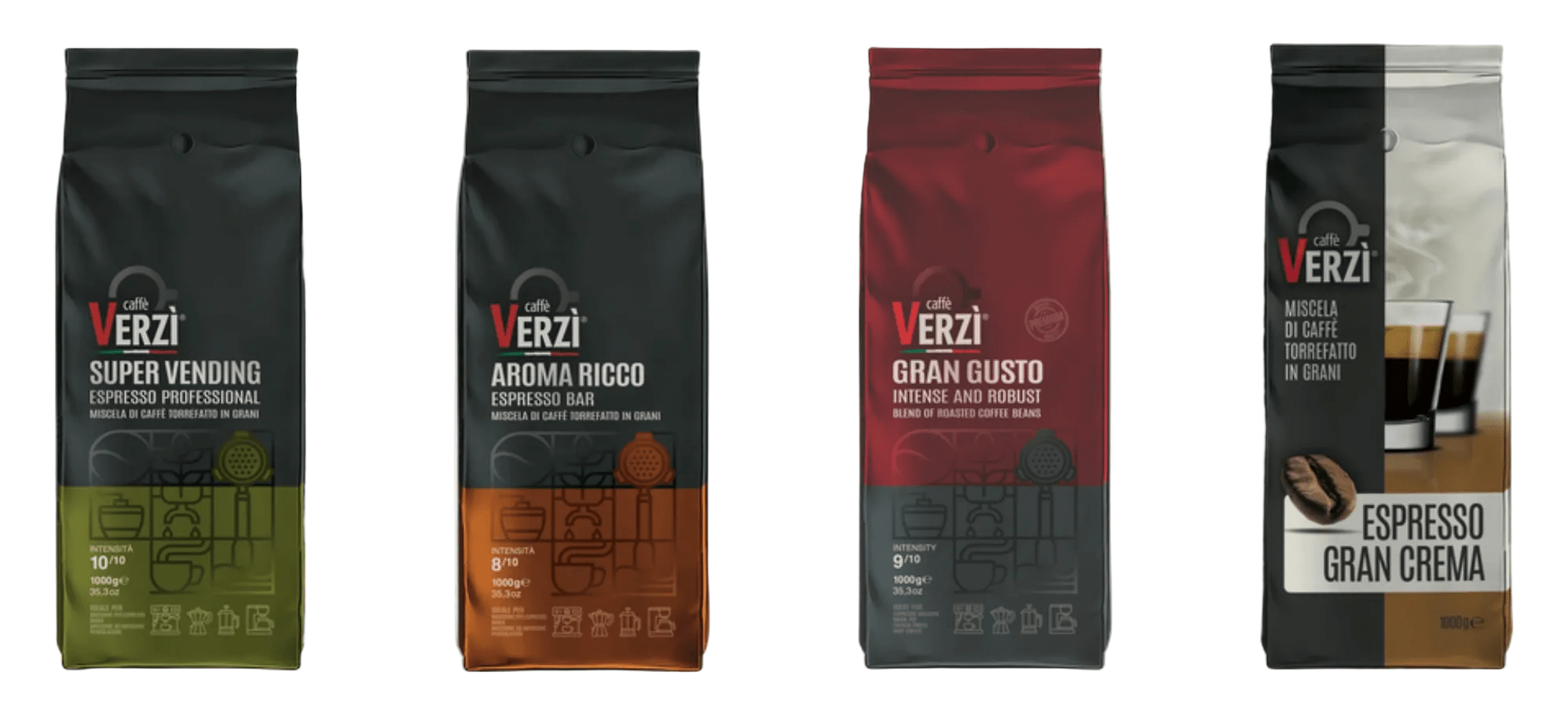 Daily Crema Signature Bundle - Whole beans 4kg - Italian coffee by Daily Crema