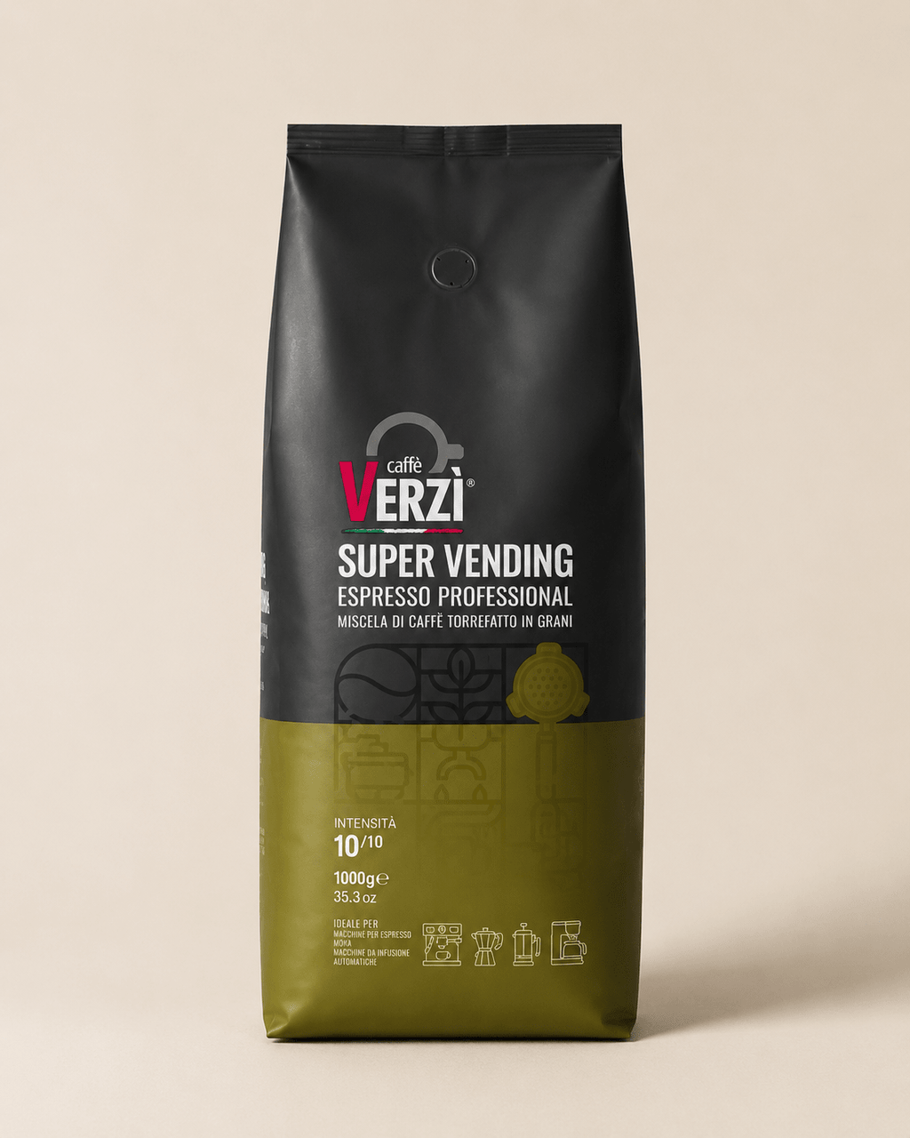 Daily Crema Vending - Whole beans 1kg - Italian coffee by Daily Crema