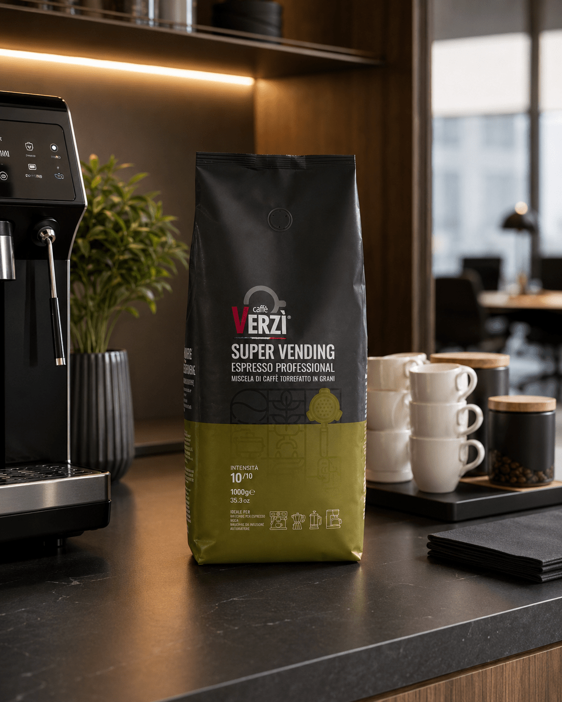 Daily Crema Vending - Whole beans 1kg - Italian coffee by Daily Crema